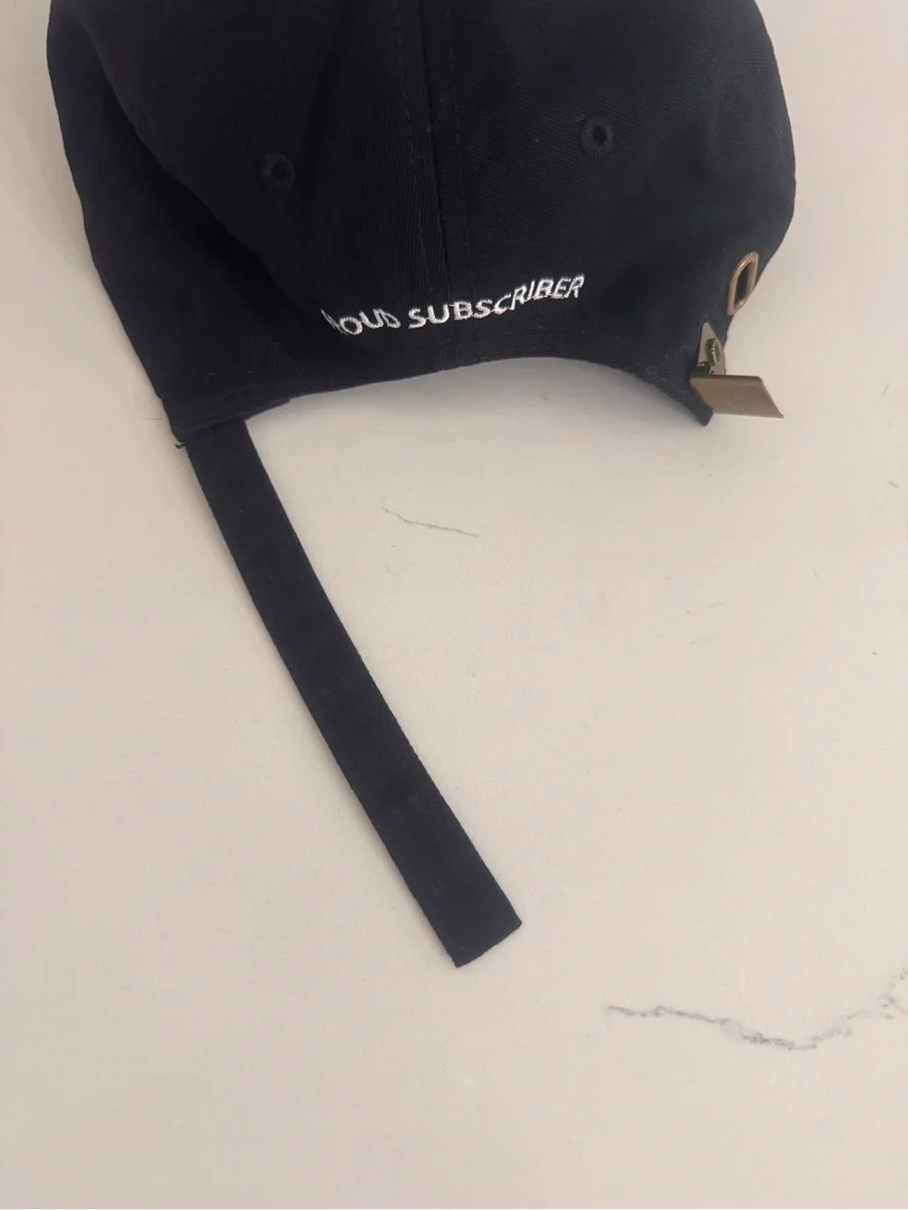 GQ Proud Subscriber Black Dad Hat Adjustable Baseball Cap